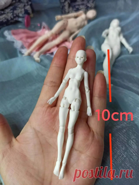 20 см BJD 1/8 кукла 10 см 12 к Высокоточный 3D печать манекен девушка кукла Сделай Сам игрушка кавайная девушка живопись Модель Кукла | AliExpress