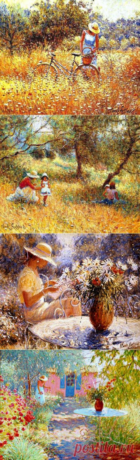 В солнечном мире. Художник Claude Fossoux..