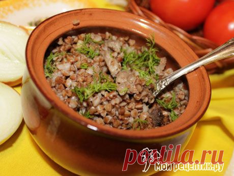 Каша с мясом «по-сельски» в горшочке