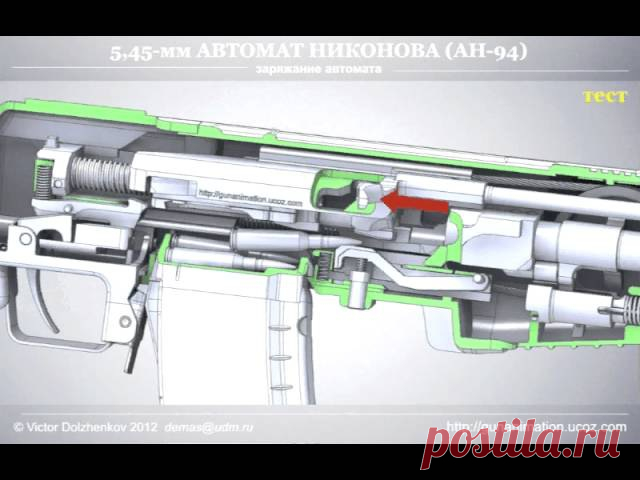 Зачем АН-94 тросик? 

А тут всё просто. В конструкции АН-94 предусмотрен выталкиватель, который извлекает патрон из магазина на подаватель. Выталкиватель связан с затворной рамой через тросик. Когда затворная группа откатывается в крайнее заднее положение, выталкиватель идёт вперёд и извлекает патрон на подаватель (досылание патрона в патронник происходит с подавателя). Когда затворная группа движется вперёд под действием возвратно-боевой пружины и затвор подхватывает патр...