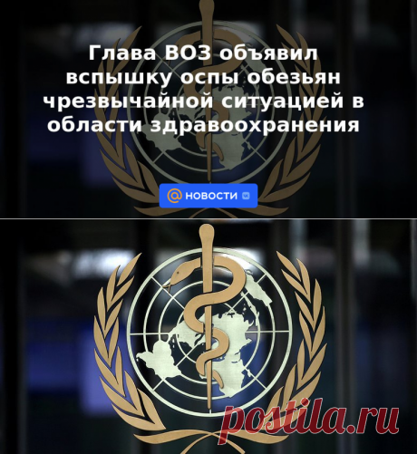 Глава ВОЗ объявил вспышку оспы обезьян чрезвычайной ситуацией в области здравоохранения - 23 июля 2022 | Новости Mail.ru