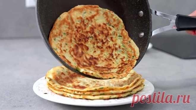 Просто натрите 1 кабачок и 1 картошку! САМЫЙ вкусный рецепт
