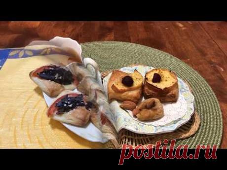 Перекус из слоеного теста
