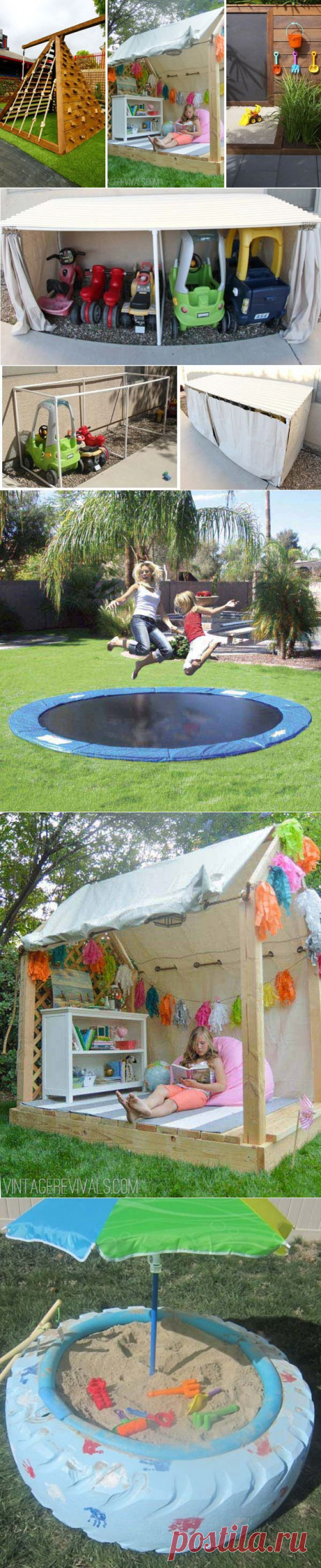 25 Playful DIY Backyard Projects To Surprise Your Kids