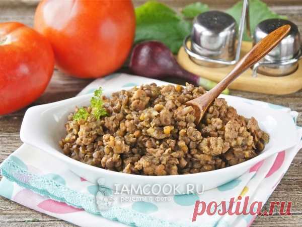 Чечевица с фаршем — рецепт с фото Вкусное, аппетитное второе блюдо для всей семьи из чечевицы и мясного фарша.