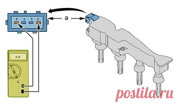 TU5JP4 - Проверка катушки зажигания
