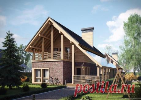 Проект дома площадью 116 кв.м. / Занимательное рукоделие