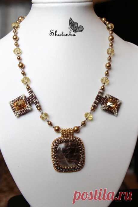 Кольешечка &quot;Солнечные блики&quot; | biser.info - всё о бисере и бисерном творчестве