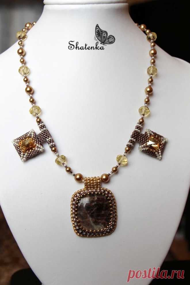 Кольешечка "Солнечные блики" | biser.info - всё о бисере и бисерном творчестве