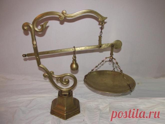 Старинные весы