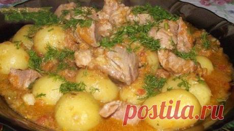 с овощами и молодым картофелем | Семья и дом