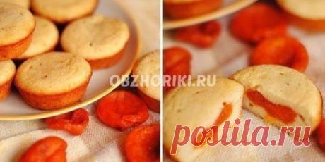 Рецепт Манные кексы с курагой в фото | Вкусно и просто | Как приготовить?