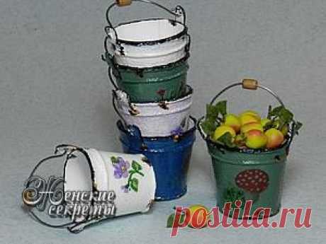 Миниатюрное ведерко