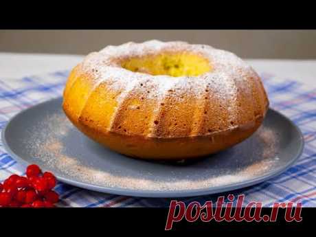 ПРОЩЕ НЕ БЫВАЕТ! Нежный и вкусный КЕКС на сметане. БЕЗ МАСЛА!