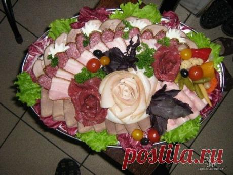 Украшение блюд с нарезками / Удивительная еда!
