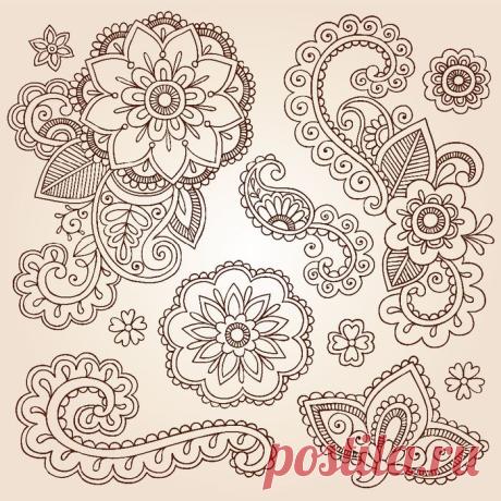Paisley - шаблоны для росписи | Варварушка-Рукодельница