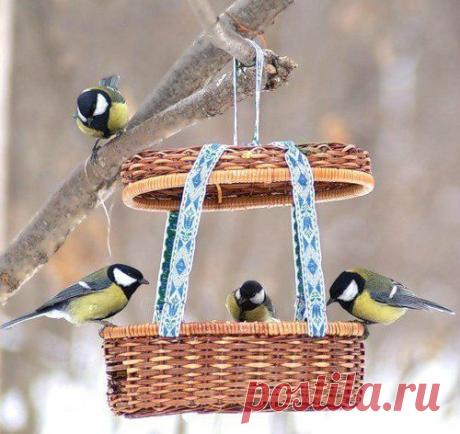Интерьер, дом, сад, дача: Кормушки для птиц. Несколько идей.
