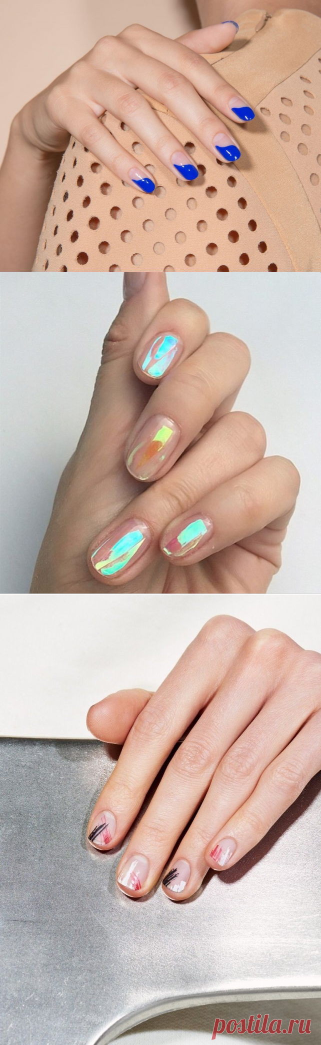 Тренд 2017-18: позрачная основа в nail-дизайне — Модно / Nemodno