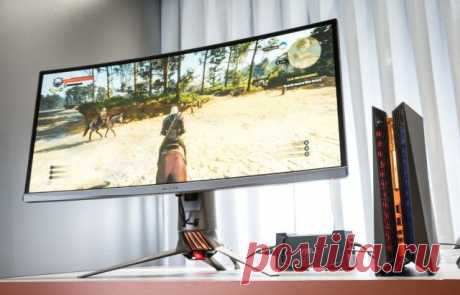 GECID.com: ASUS ROG Swift PG348Q – игровой монитор с изогнутым экраном