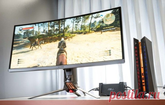 GECID.com: ASUS ROG Swift PG348Q – игровой монитор с изогнутым экраном