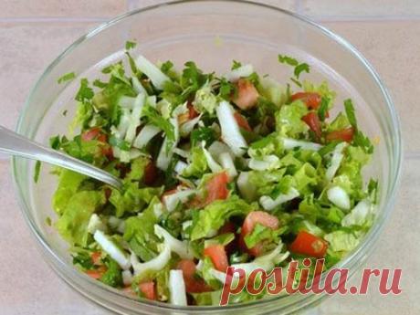 5 рецептов диетического салата из пекинской капусты - DiabetDieta