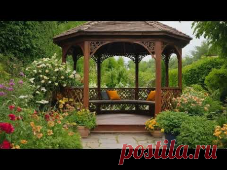 A few ideas for creating garden comfort. Садові закутки
