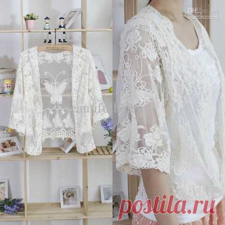 Fashion Blouses Lace Blouse Ladies' Blouses Lace Blouses Half-sleeve Blouse Beige White Blouses Women Tops Lace Ladies Tops Online with $17.39/Piece on Beautifulhelen's Store | DHgate.com
