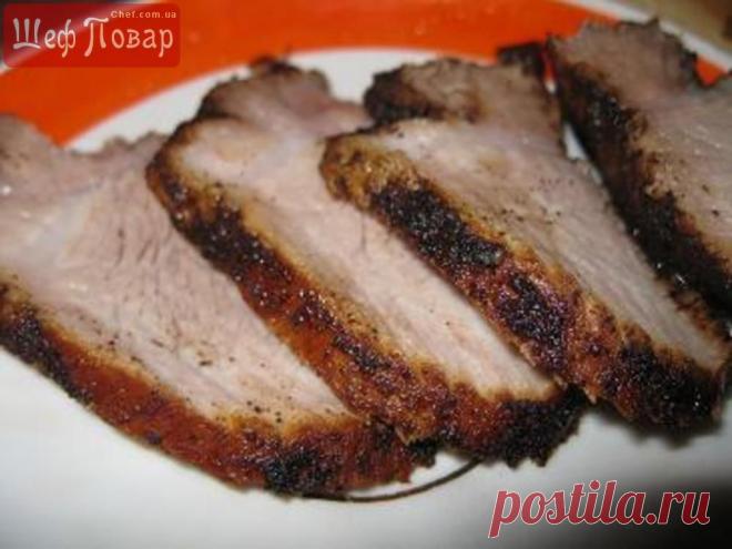 Мясо "кофе-имбирное" / Мясные блюда / Рецепты / Шеф-повар – простые и вкусные кулинарные рецепты, фото-рецепты, видео-рецепты