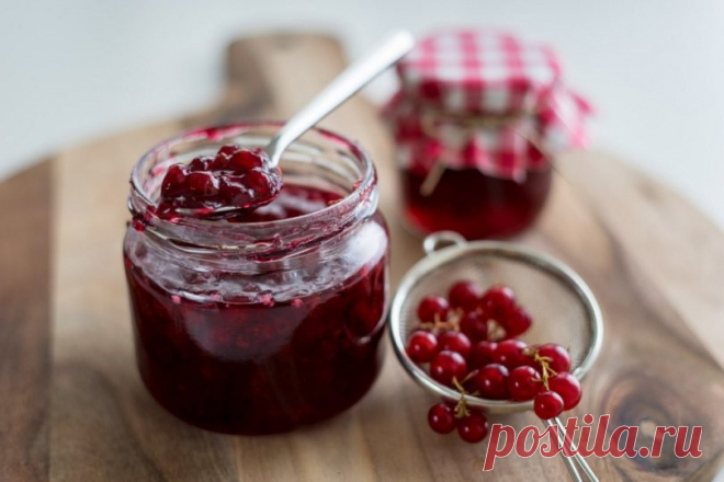 Желе из смородины, красной и черной - рецепты смородинового желе, много! | Волшебная Eда.ру