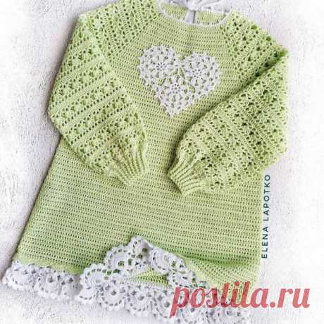Стильные вещи крючком: ажурные кардиганы, блузы и платья | Paradosik_Handmade Пульс Mail.ru