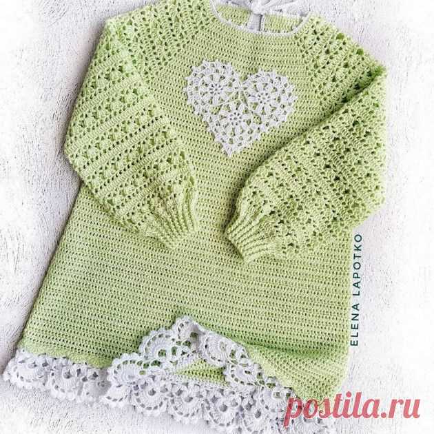 Стильные вещи крючком: ажурные кардиганы, блузы и платья | Paradosik_Handmade Пульс Mail.ru