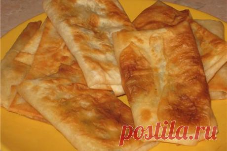 Лаваш жареный с сыром — Готовим дома