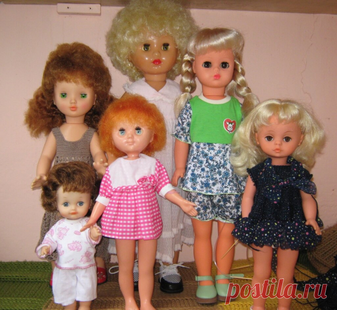 Куклы советских времен