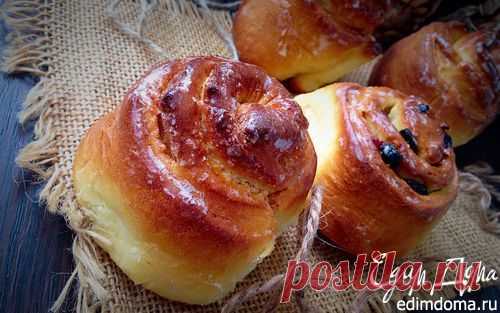 Булочки "Челси" (Chelsea buns) | Кулинарные рецепты от «Едим дома!»