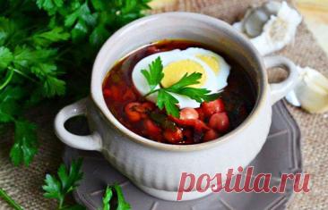 Свекольный суп с нутом — MOJAKUHNJA.ru