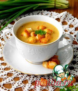 Суп-пюре из красной чечевицы - кулинарный рецепт