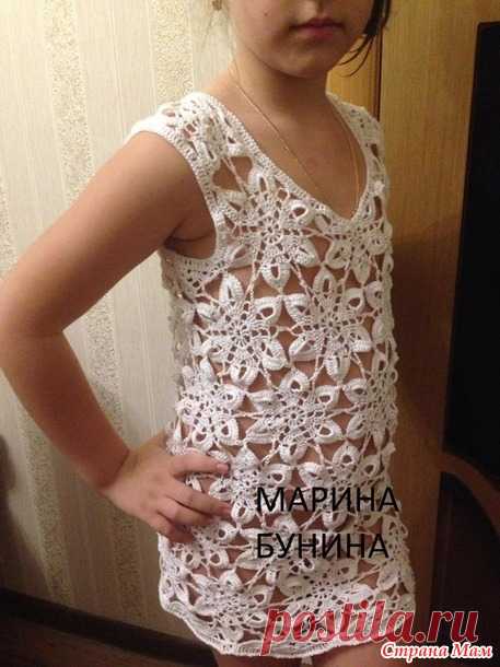 Кофточка-туничка из АННЫ - Вязание - Страна Мам