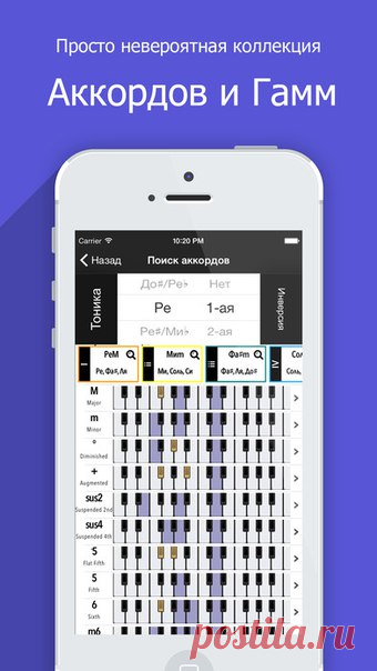 [Sale-iOS] Piano Companion PRO Piano Companion – это приложение, которое позволяет искать аккорды/гаммы как по названию, так и по нажатым клавишам. Аккорды и гаммы можно объединять в пользовательские группы, чтобы их легко потом находить. Piano Companion показывает ноты, ступени звукоряда аккордов/гамм, положение пальцев для обеих рук мажорной и минорной гаммы и многое другое. Приложение умеет проигрывать как аккорды так и гаммы. 379 руб. -> 75 руб. Ссылка: ====================== #app_store…