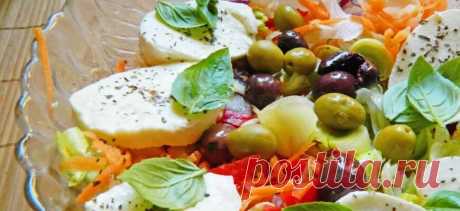 12 рецептов быстрых и вкусных итальянских салатов