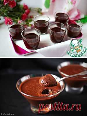 Кофейно-шоколадный мусс - кулинарный рецепт