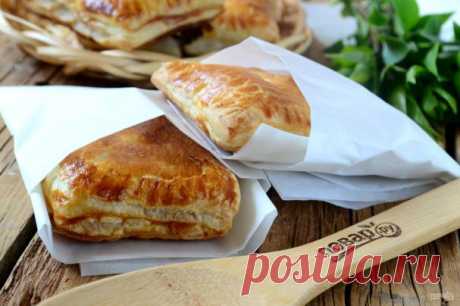 Кармашки с яблочными пирожками - пошаговый рецепт с фото на Повар.ру