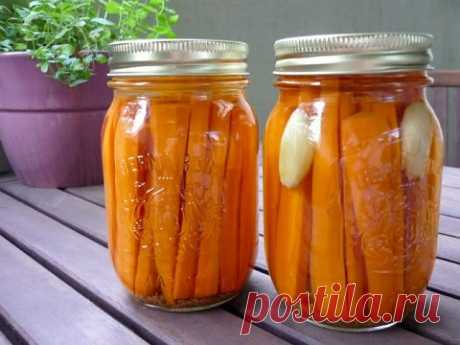 Маринованная морковь