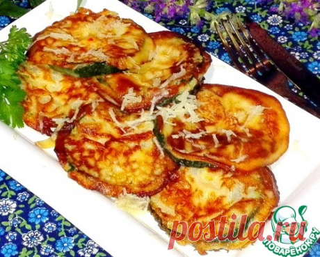 Цуккини (ломтики) в сливочном кляре