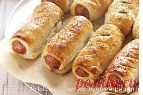 Рецепт Сосиски в тесте традиционные | 7 вилок