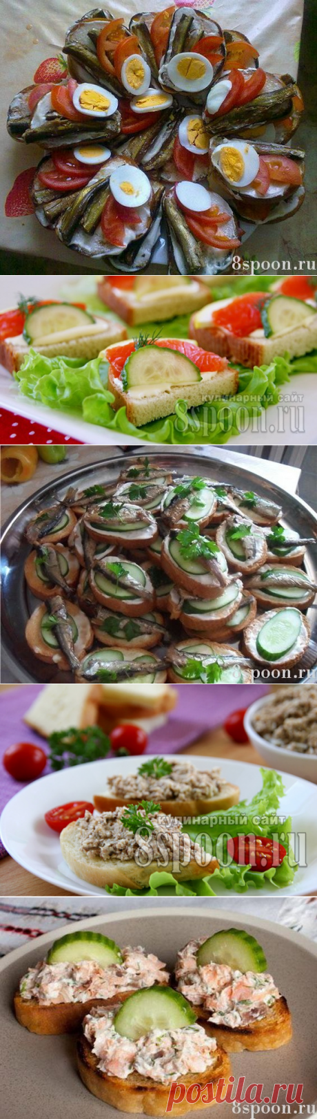 Праздничные бутерброды: вкусные рецепты с фото
