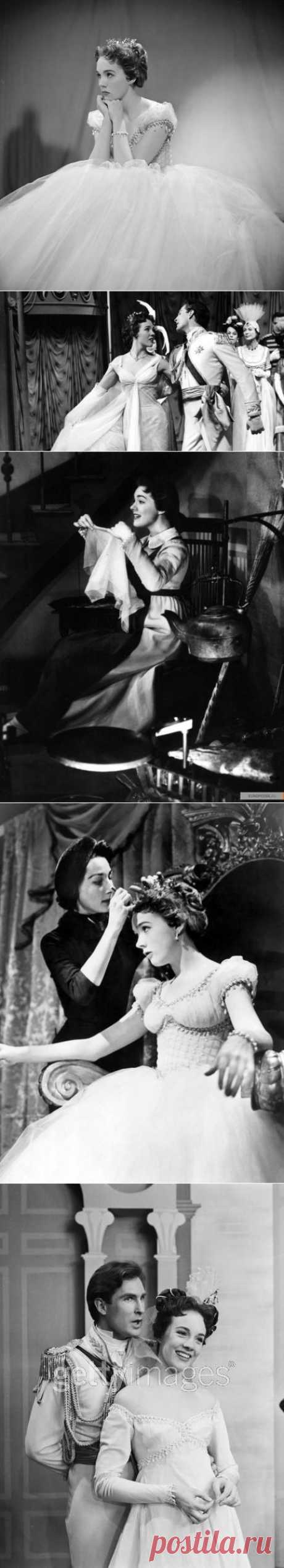 Джули Эндрюс в роли Золушки, 1957 год. | Ностальгический клуб любителей кино .