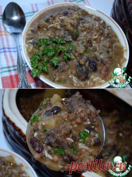 Хамин. Суп из глиняного горшочка - кулинарный рецепт