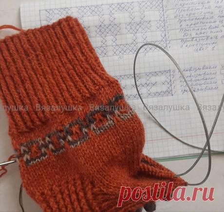 Как читать схемы для ложного жаккарда - главный подводный камень простой техники вязания | Вязалушка | Яндекс Дзен