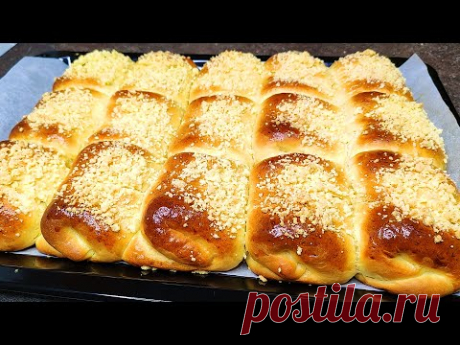Мало кто знает ЭТОТ рецепт булочек!Это ЛУЧШЕЕ тесто которое я сымпровизировала - Булочки с творогом