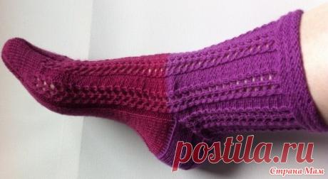 Носки "Стёжки-дорожки" - Хенд-Мейд | HANDMADE - Страна Мам